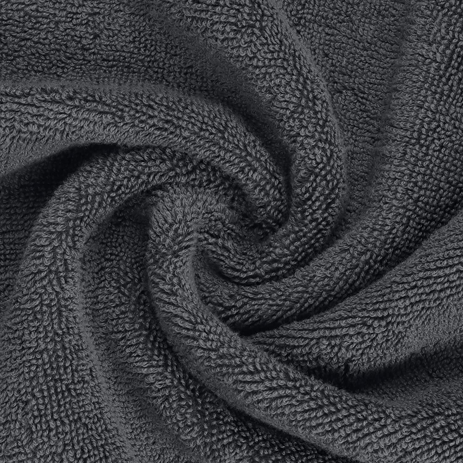 500 GSM Extra Large Premium Hand Towels (16 X 28 Inches / Grey)